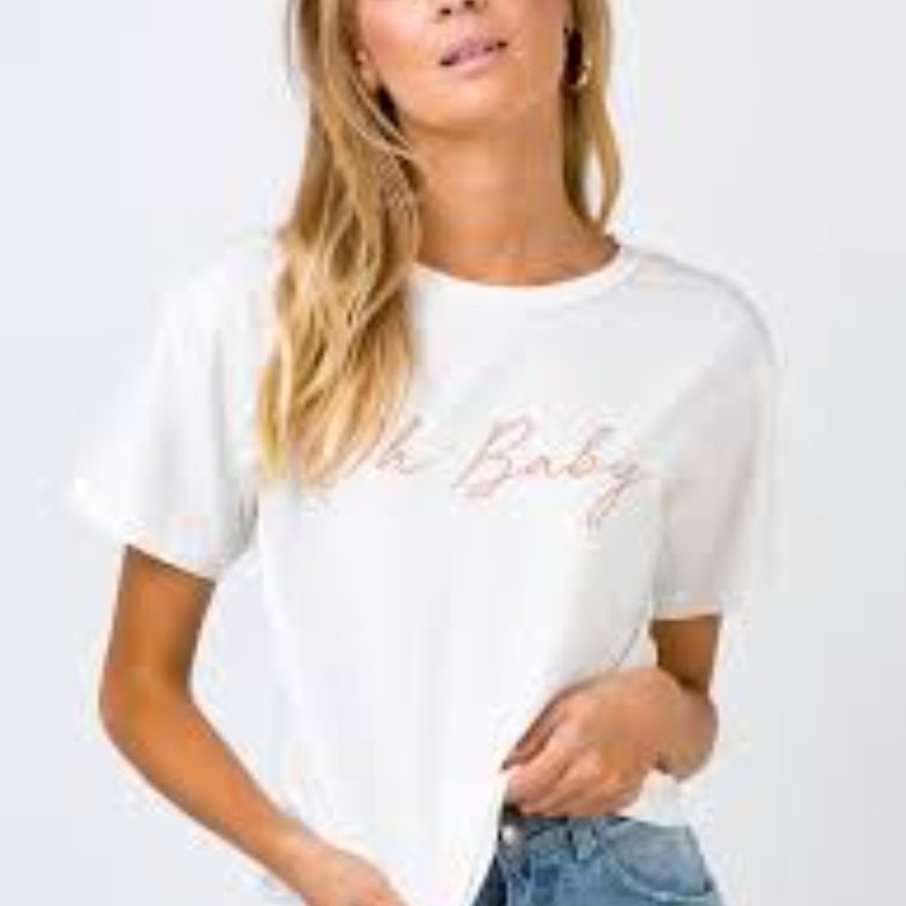 OH BABY TEE WHITE